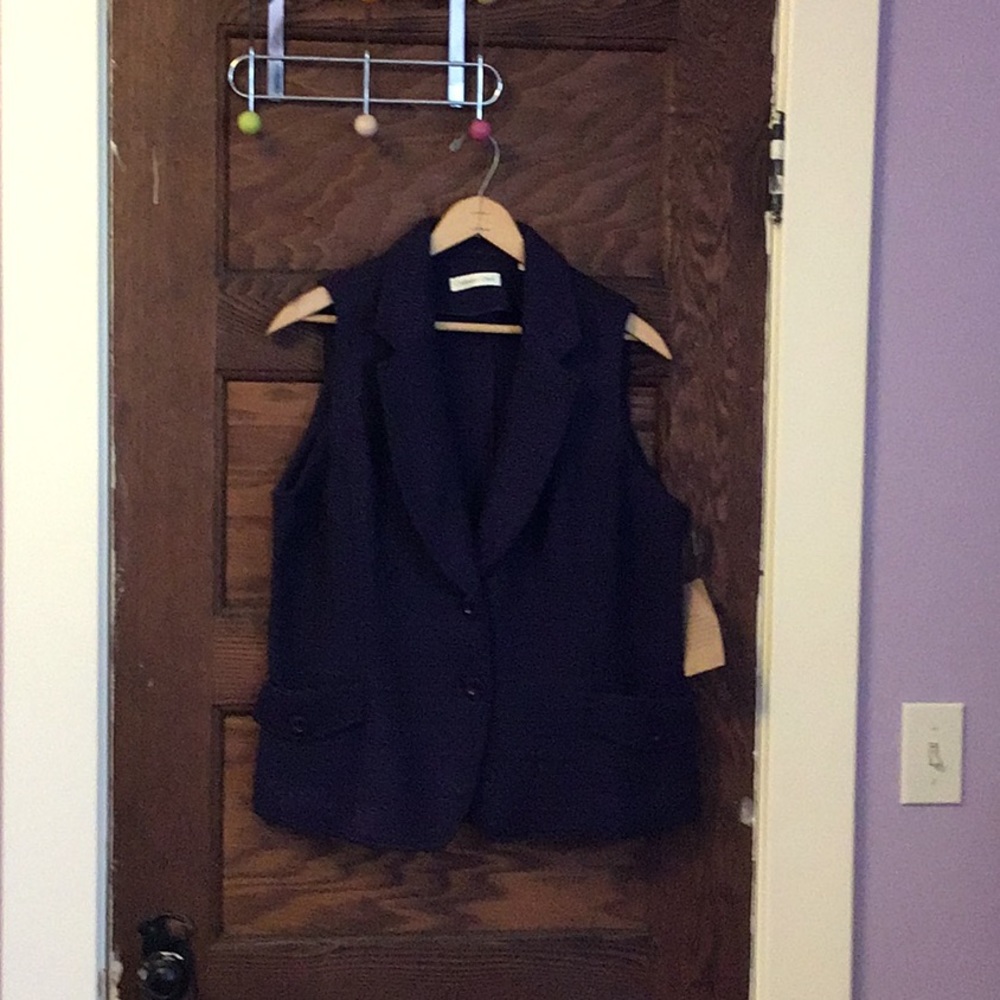 Purple vest with pockets!